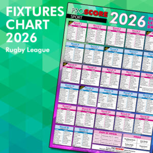 2026 Rugby League Tipping Fixtures Chart