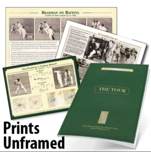 Sir Donald Bradman Champions Pack (Unframed)