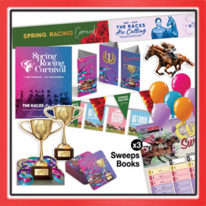 Display Kit + 3 Sweep Books - Spring Racing Carnival